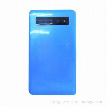 Super Slim Power Bank, 4000mAh with Touch Screen LED Display 2013 new Li-polymer Battery for Mobile
